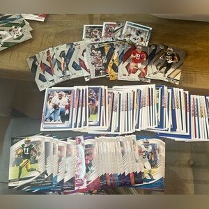190 + lot bundle football Sports Trading Cards Set